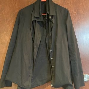Ann Demeulemeester Continuous Button Down Shirt